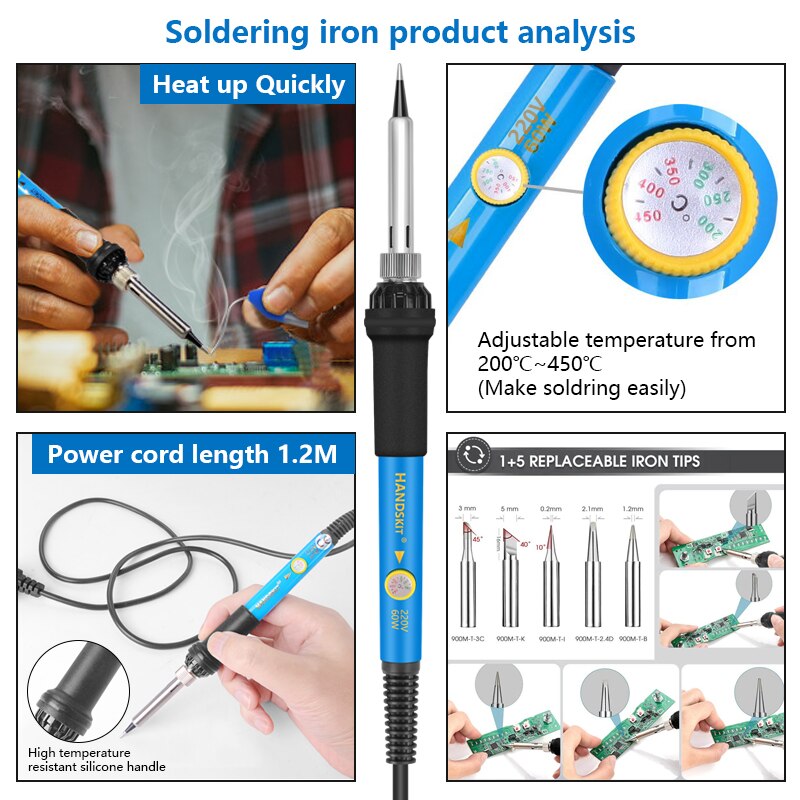 Handskit Screwdriver set Multifunctional Screwdriver Hand Tool Kit for Phone Tablet Compute Repair Maintenance Tool Hand Tools GND Products