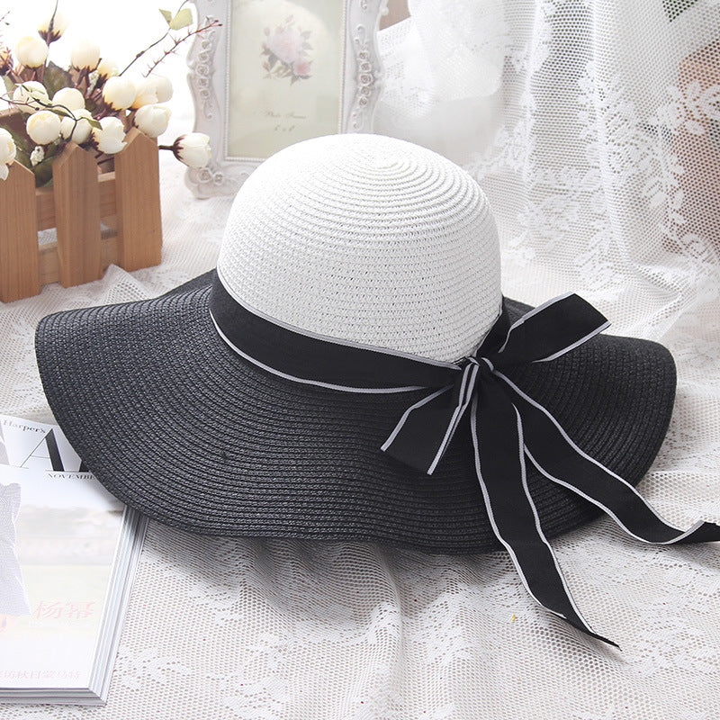 Hepburn style beach hat Saor Style