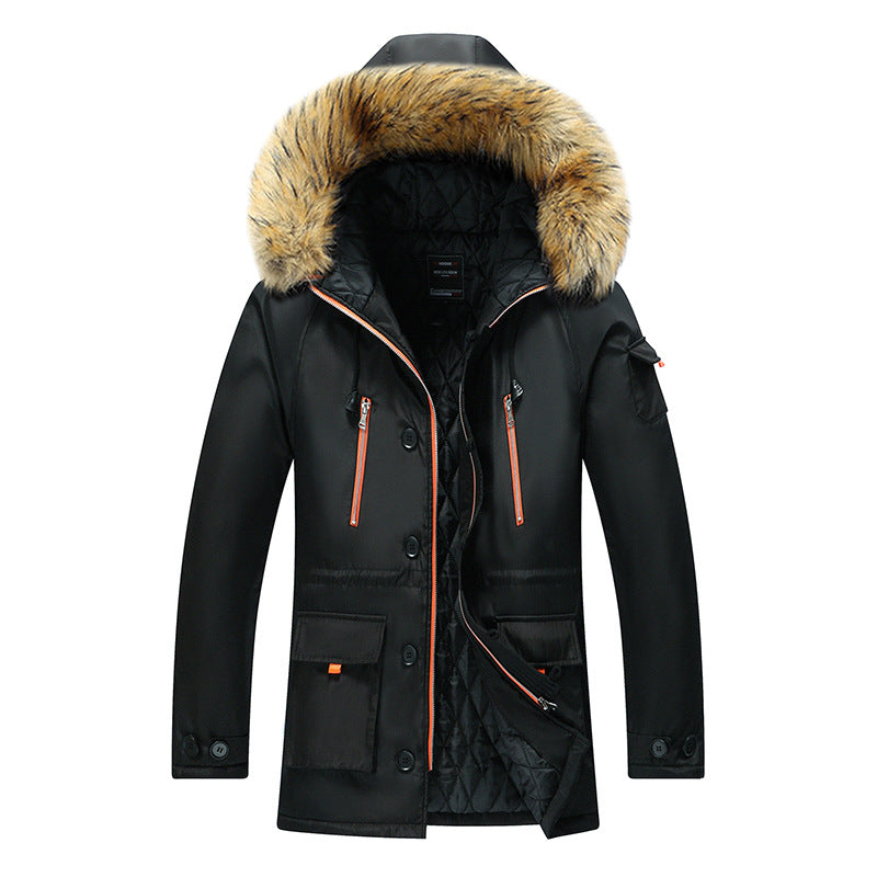 Mid-length  Cotton Jacket