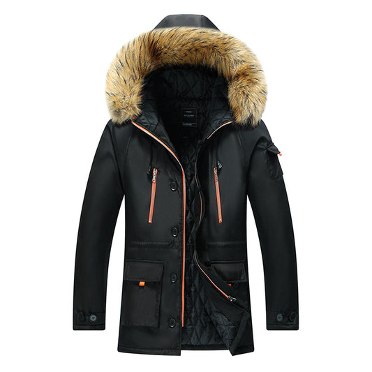 Mid-length  Cotton Jacket