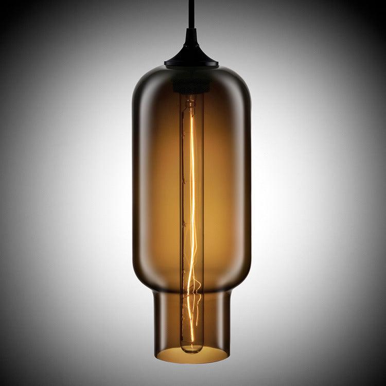 Modern Loft Pendant Lamp Glass Hanging Light Fixture