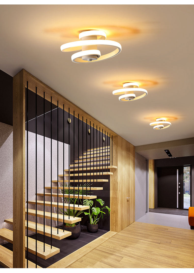 Simple and modern metal led lighting ceiling light GND Products