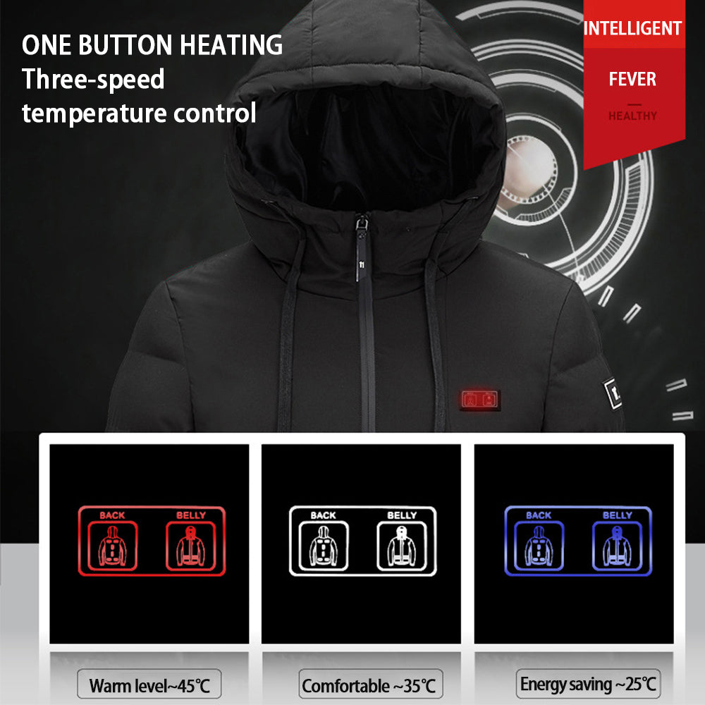 Double control heating coat