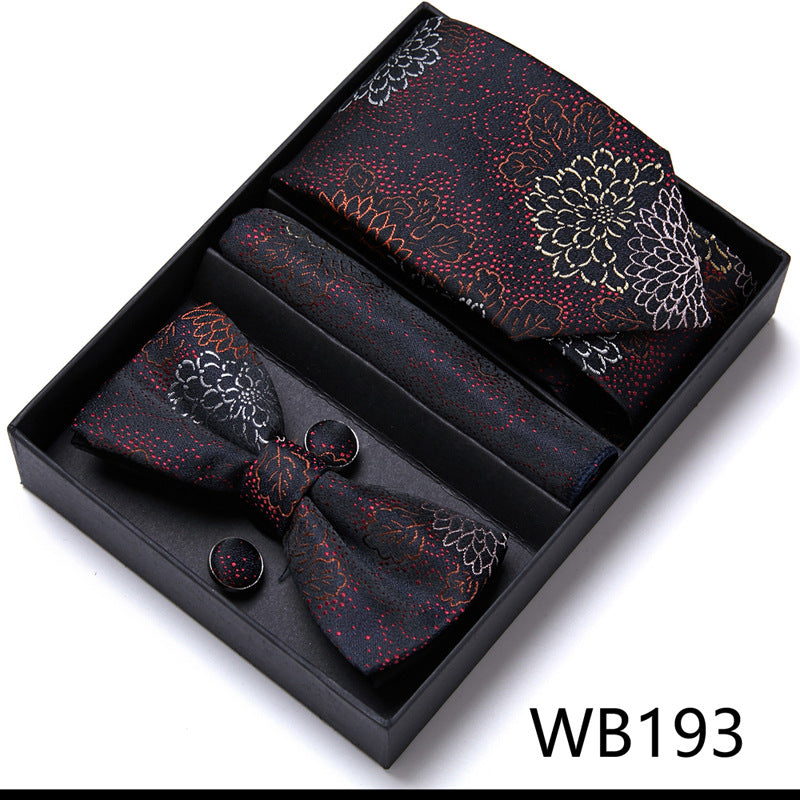 Men's Business Dress Wedding Bow Tie Suit Saor Style
