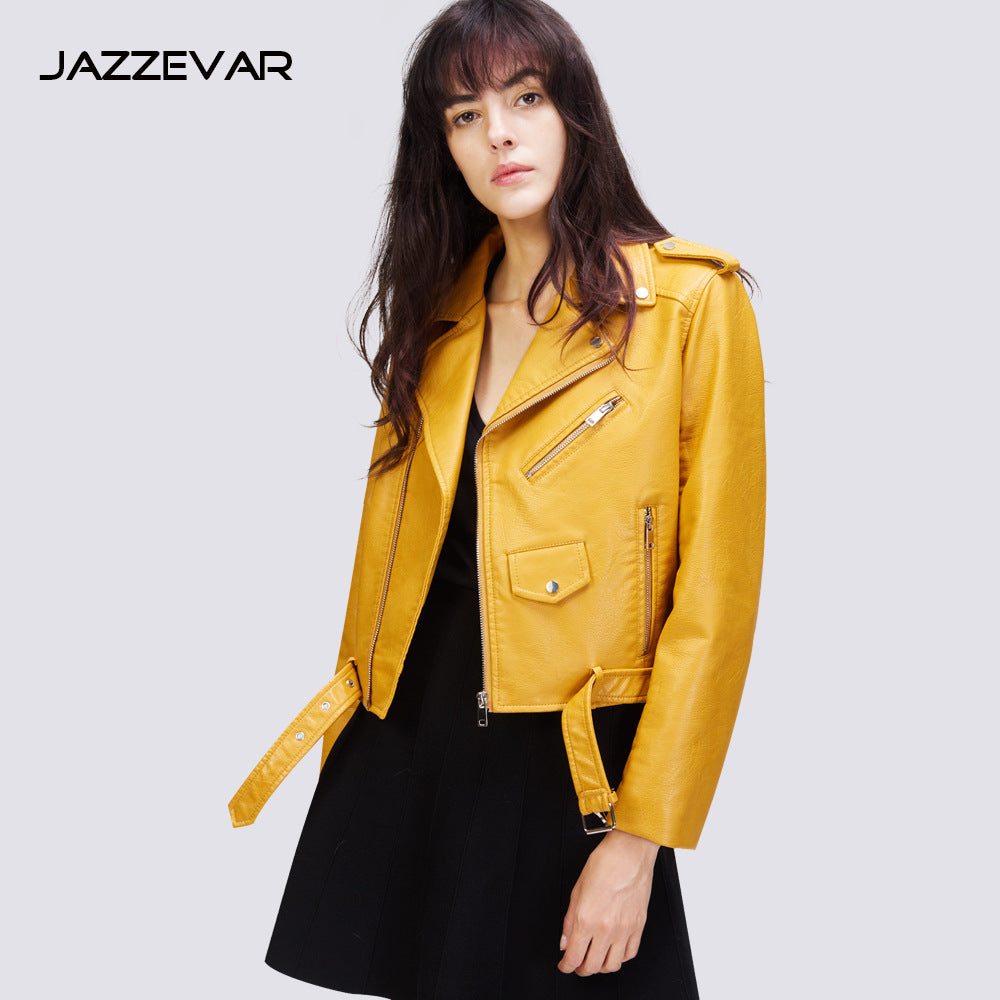 PU Leather Jacket Saor Style