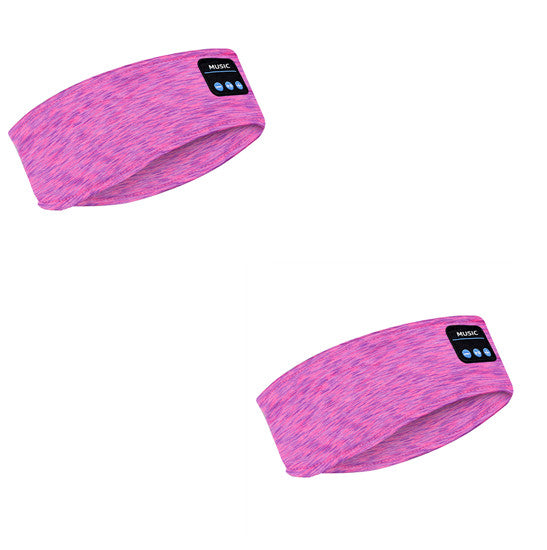 Wireless Bluetooth Sleeping Headphones Headband Thin Soft Elastic Comfortable Music Ear Phones Eye Mask For Side Sleeper Sports GND Products