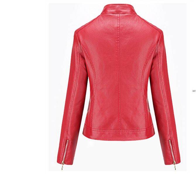 Women's motorcycle leather jacket Saor Style