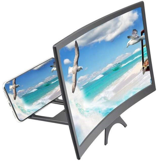 12 inch Mobile Screen Magnifier Bracket Cellphone Movie Display Amplifier Holder Bracket Mobile Phone Screen Desktop Tool GND Products