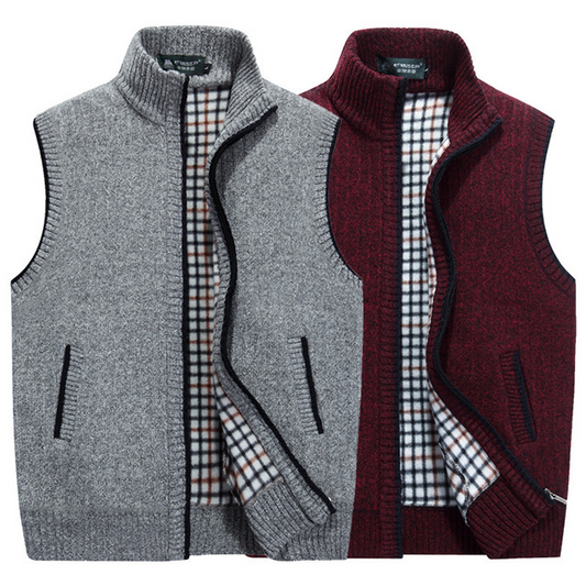 Knitted sweater body warmer