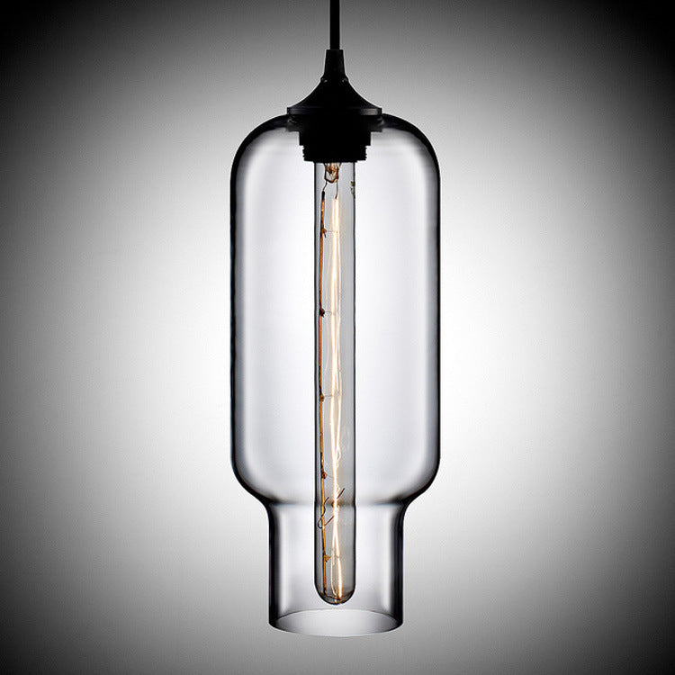 Modern Loft Pendant Lamp Glass Hanging Light Fixture