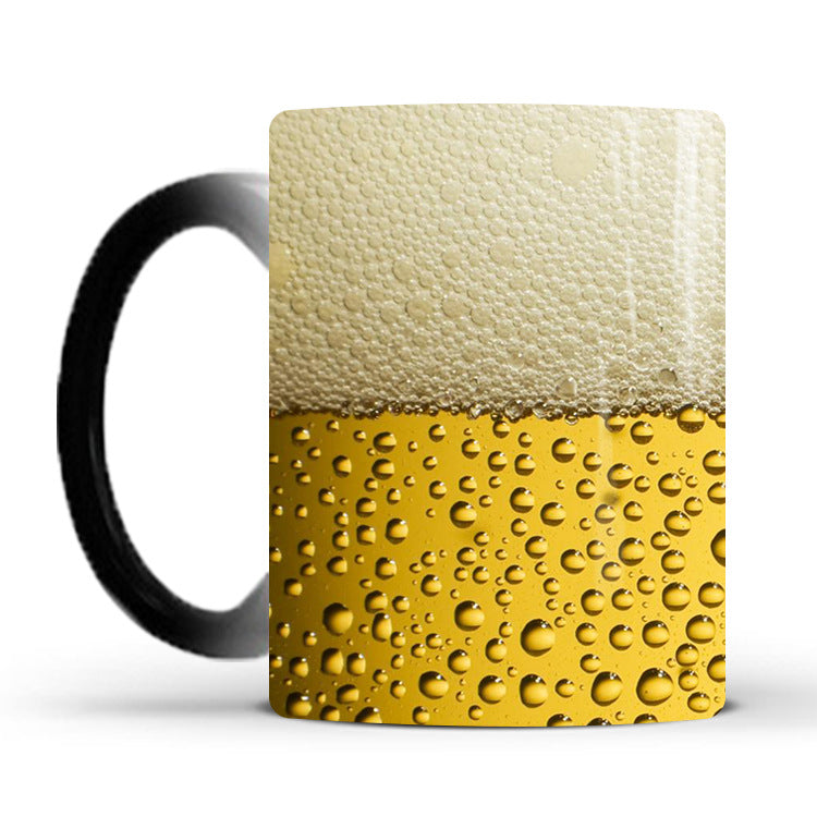 Beer bubble color changing mug Saor Style