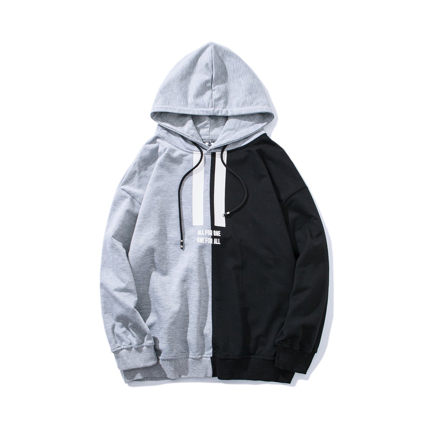 Clashing colors for casual hoodies