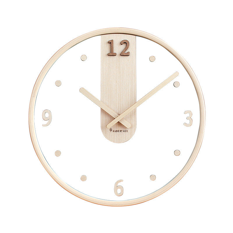 Minimalist Living Room Decoration Creative Transparent Clock