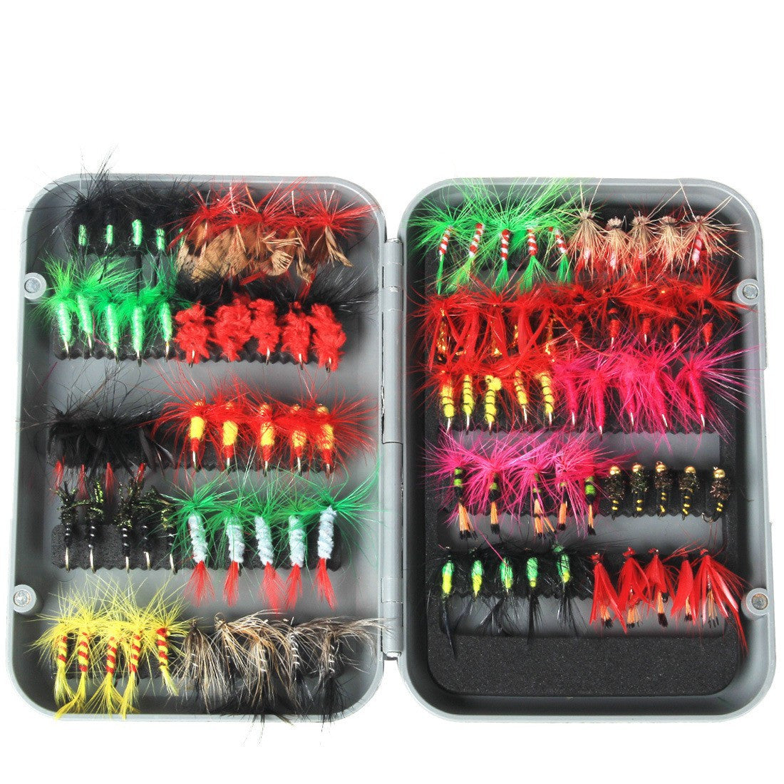 Fishing Gear 100 Fly Bait Set GND Products