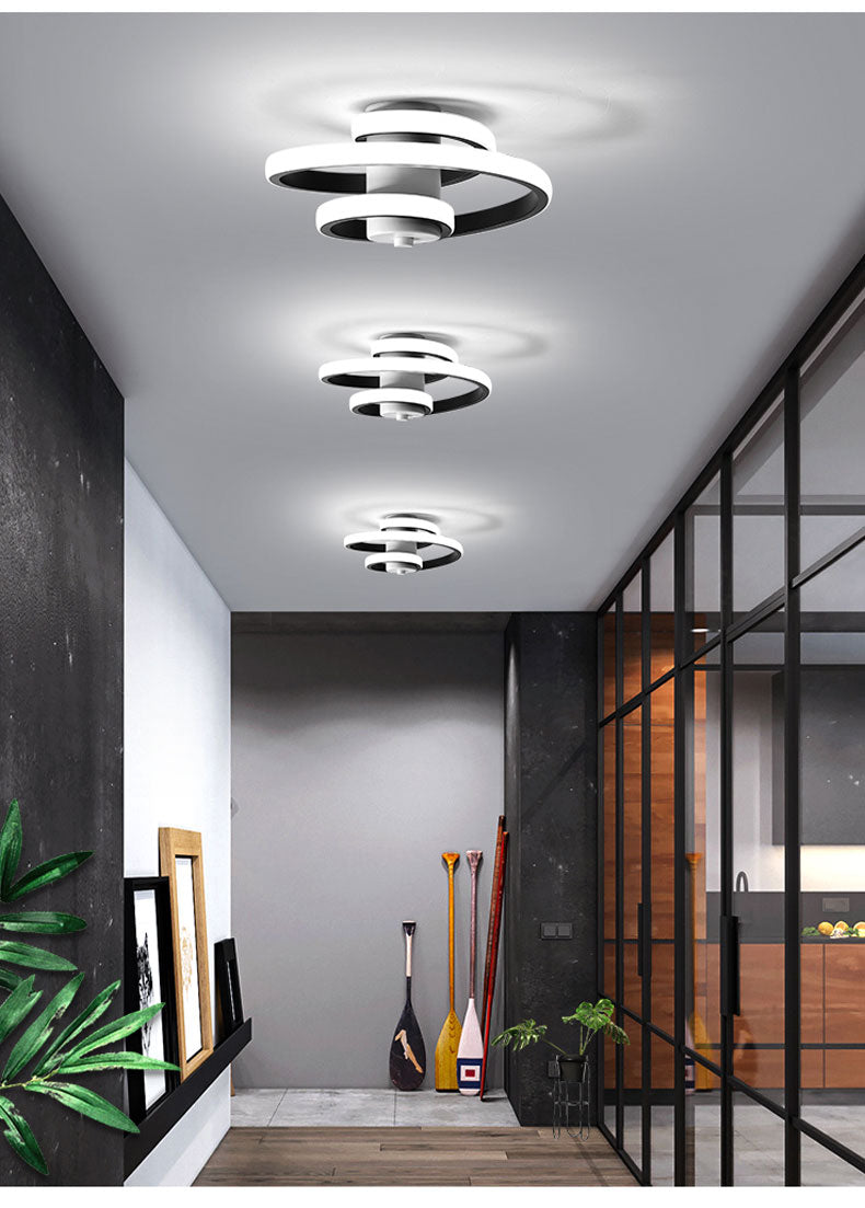 Simple and modern metal led lighting ceiling light GND Products