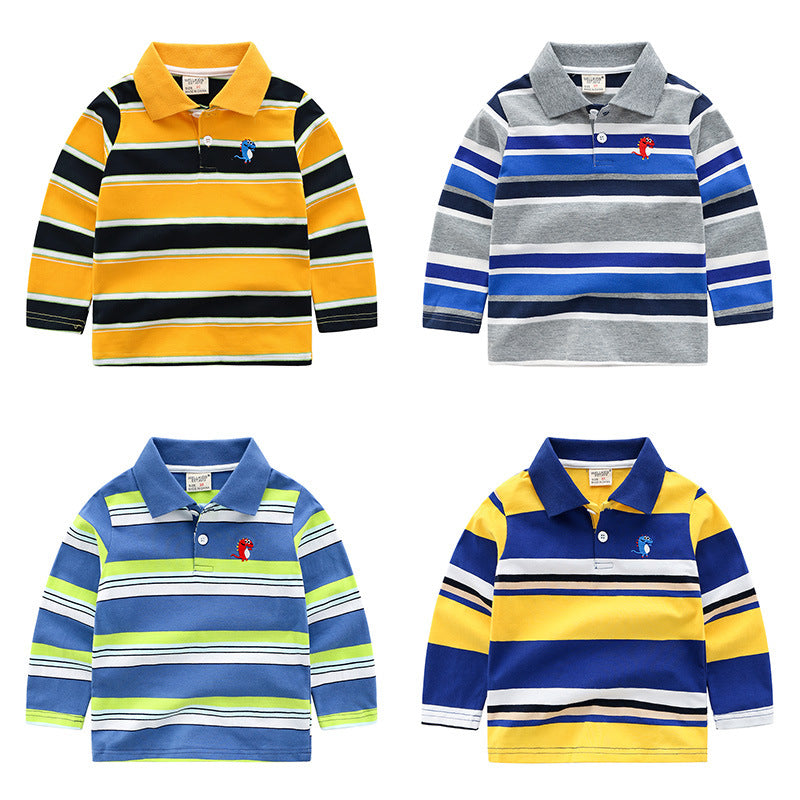 Boys striped long sleeve T-shirt Saor Style