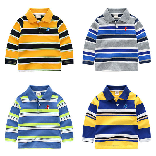 Boys striped long sleeve T-shirt Saor Style