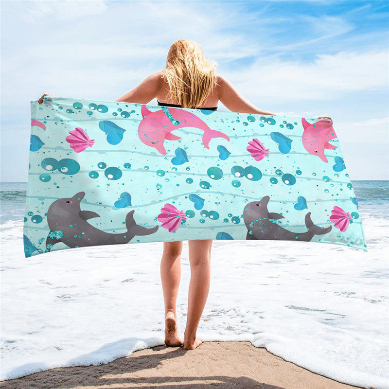 Square beach towel Saor Style