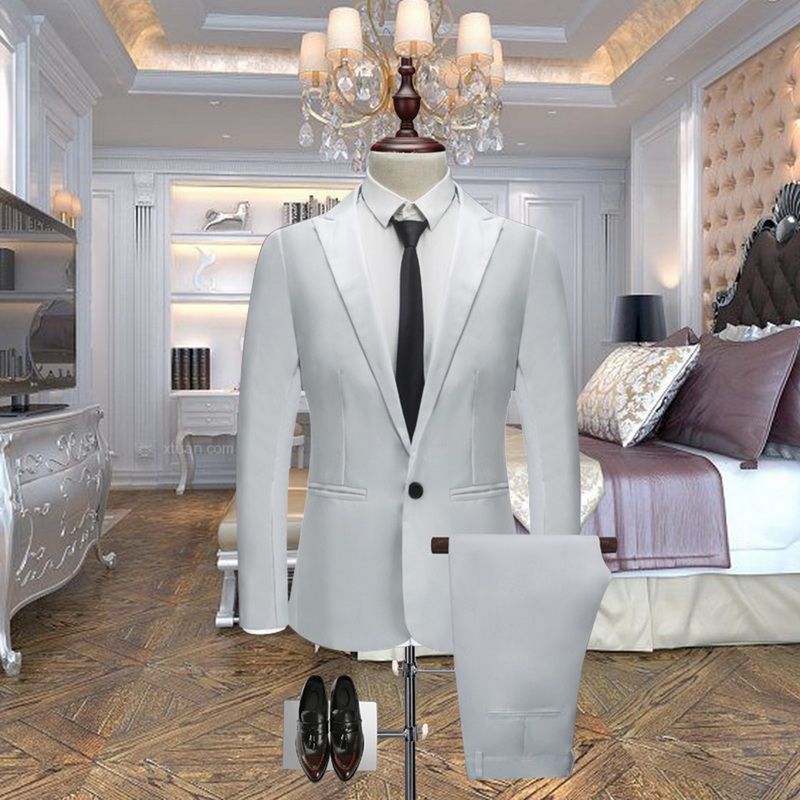 Wedding blazer jeans slim suit Saor Style