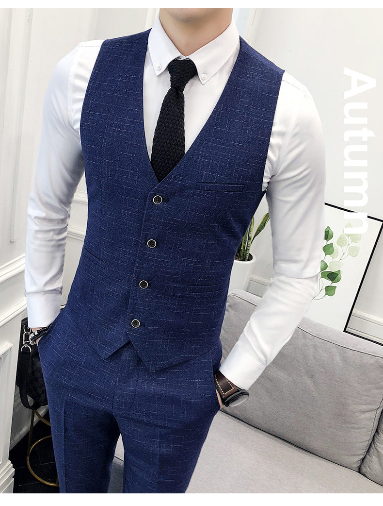 Wedding groomsmen wedding suit men's suit Saor Style