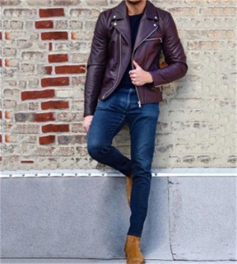 Men's leather clothing Saor Style