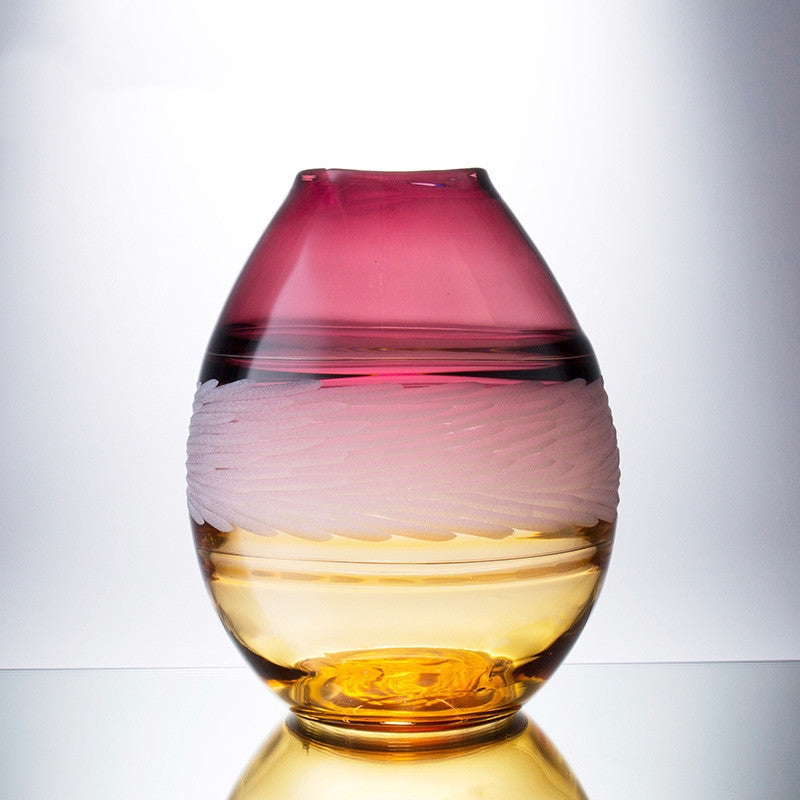 Colourful Modern Glass Vase