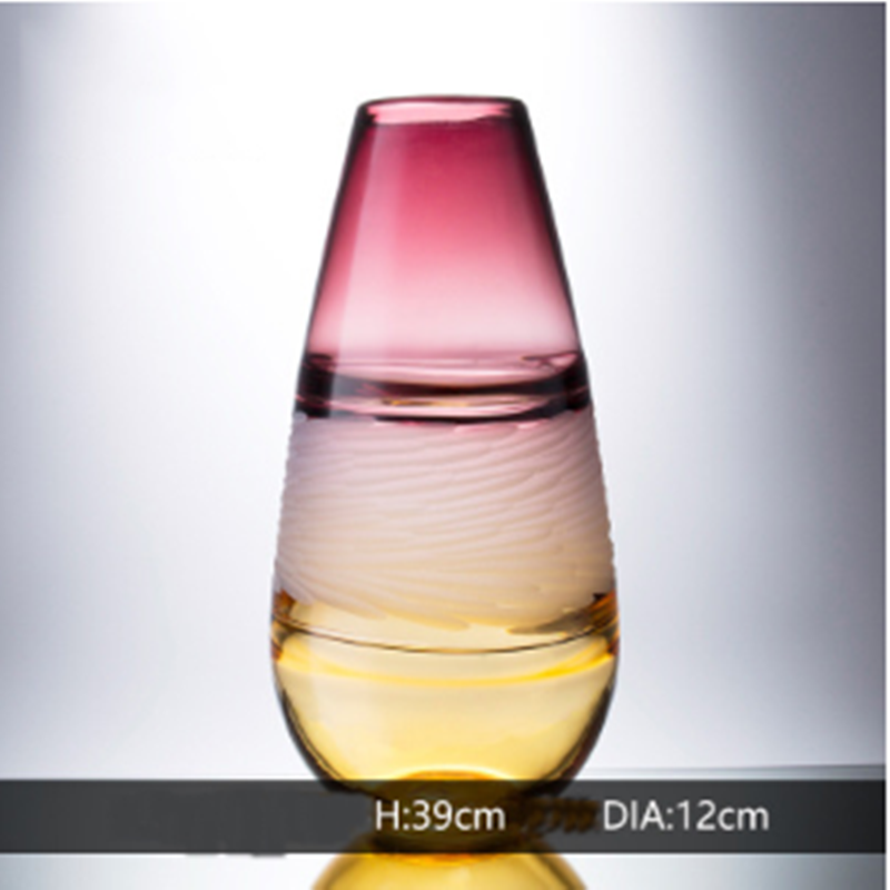 Colourful Modern Glass Vase