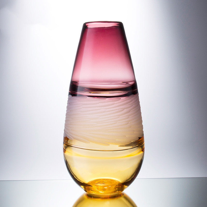 Colourful Modern Glass Vase