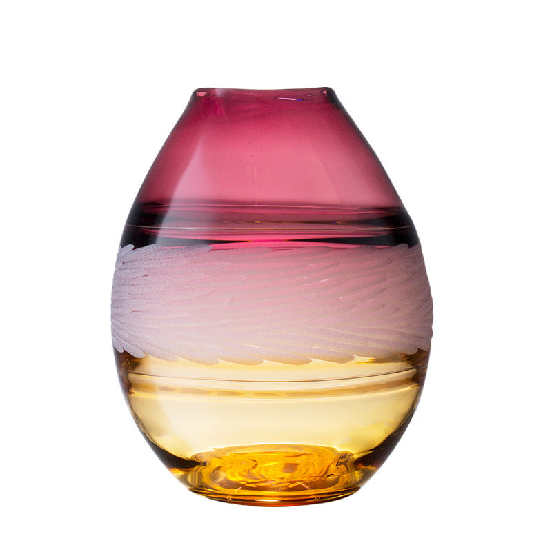 Colourful Modern Glass Vase