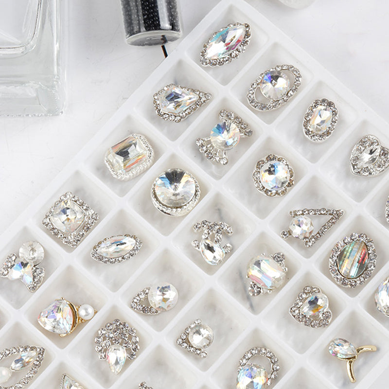 Nail Art Diamond Jewelry Super Flash Mixed Set Luxury Decoration GND Products