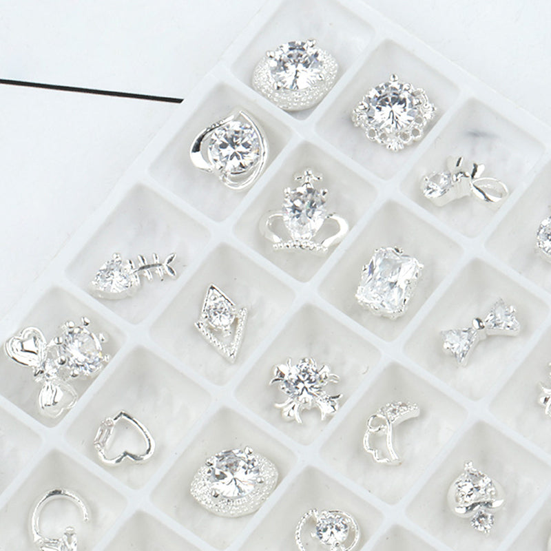 Nail Art Diamond Jewelry Super Flash Mixed Set Luxury Decoration GND Products