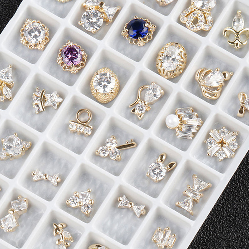 Nail Art Diamond Jewelry Super Flash Mixed Set Luxury Decoration GND Products
