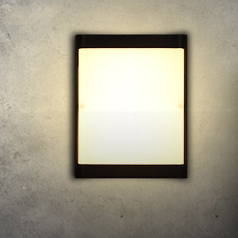Cross-Border Dedicated LED Wall Light Outdoor Waterproof IP65 COB LED Porch Light Corridor Light In Modern Yard9 GND Products