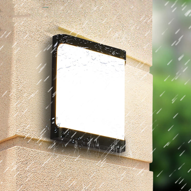 Cross-Border Dedicated LED Wall Light Outdoor Waterproof IP65 COB LED Porch Light Corridor Light In Modern Yard9 GND Products