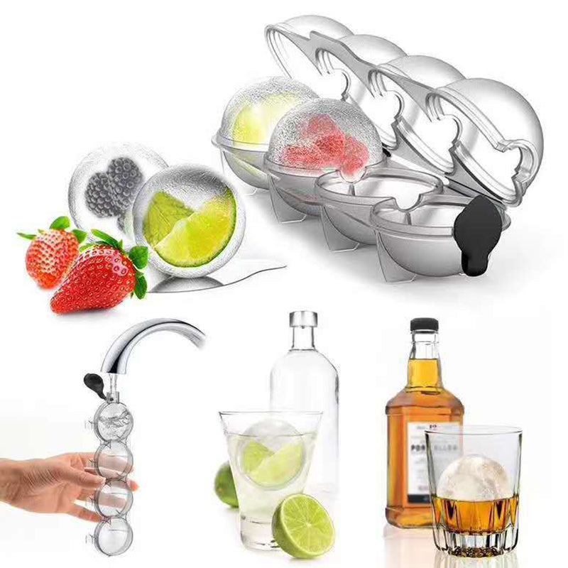Whiskey Ice Cube Maker Mold Creative Silicone Round Kitchen Tool GND Products