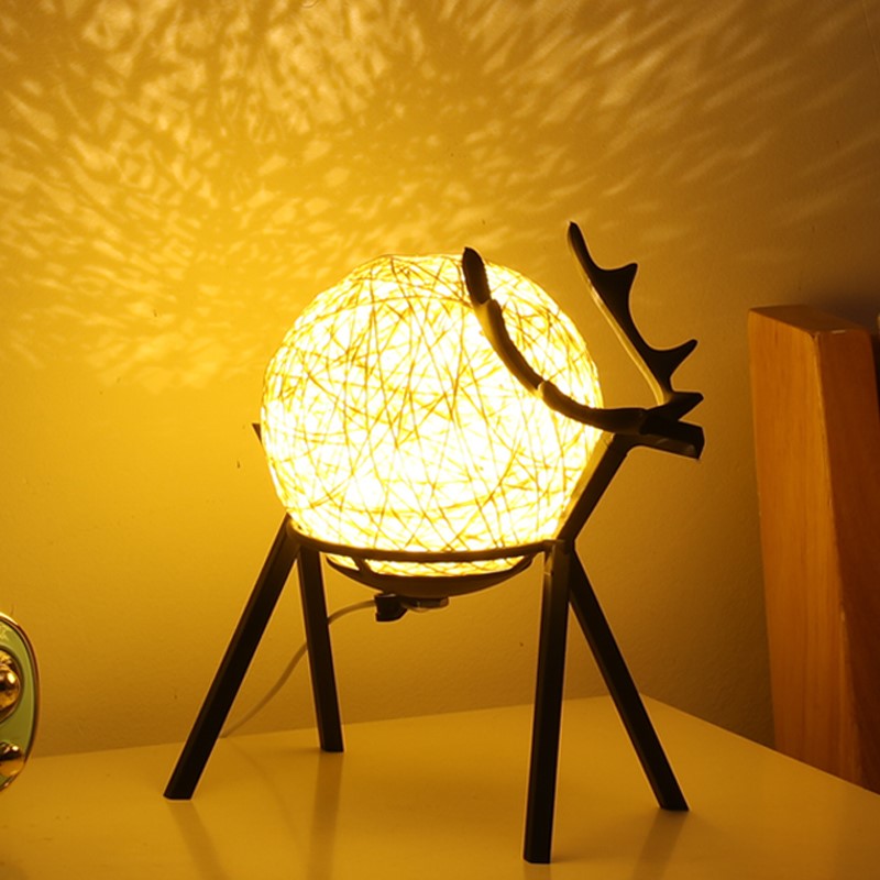 Couples Bedside Lamp Bedroom Girl Retro Style Night Light Romance GND Products