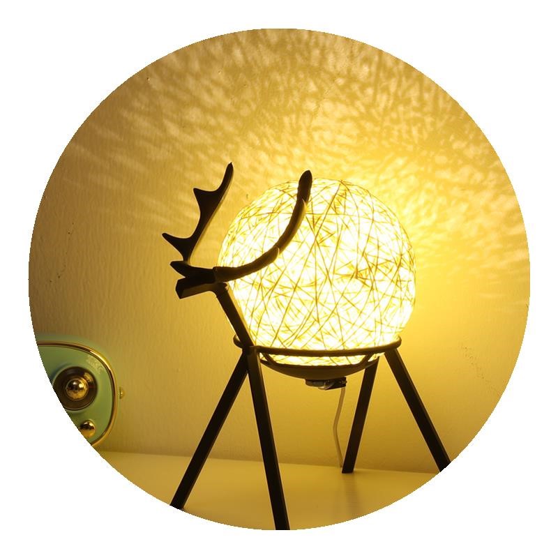 Couples Bedside Lamp Bedroom Girl Retro Style Night Light Romance GND Products