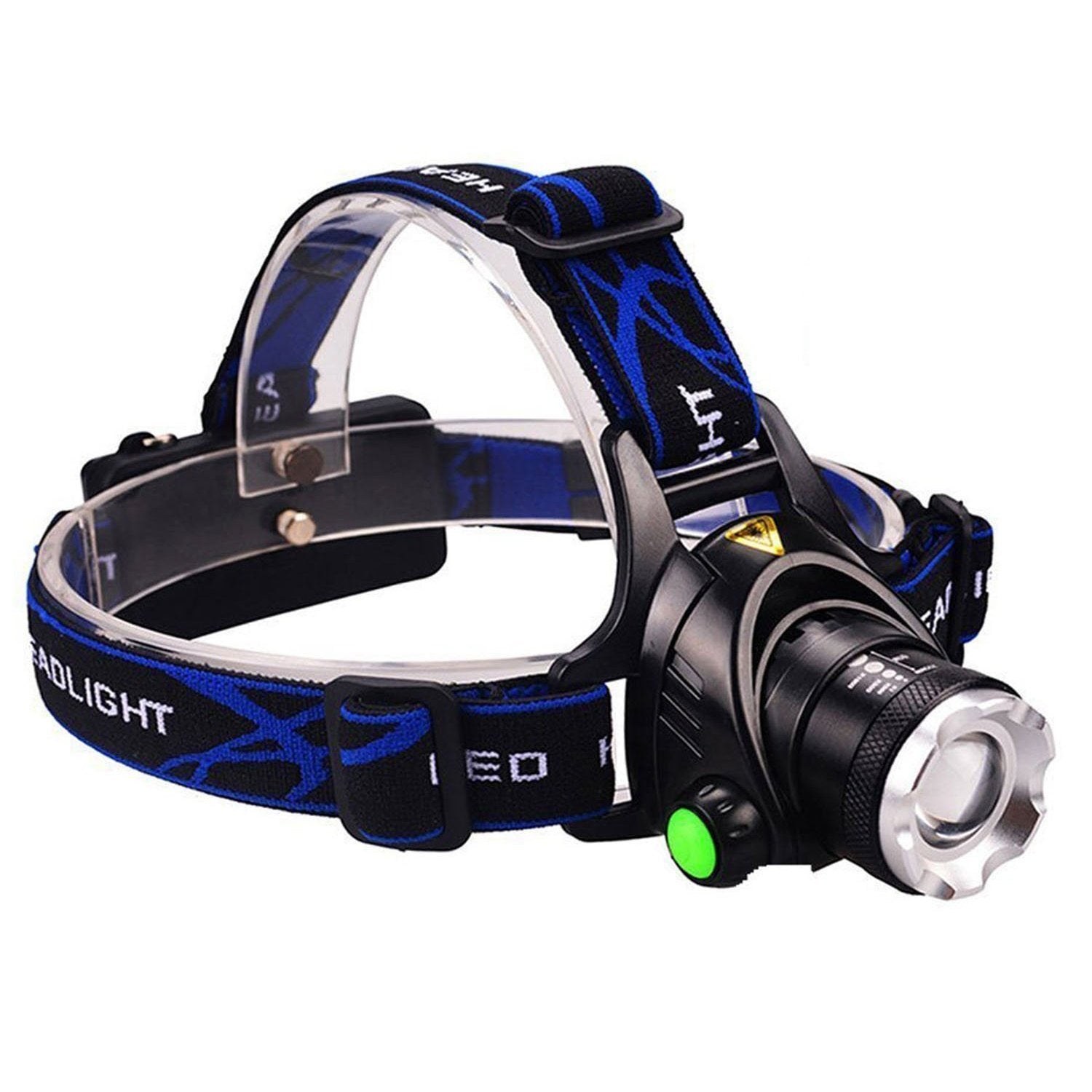 Adjust Telescopic Fishing Strong Light Zoom Headlight Outdoor Fishing Headlight GND Products