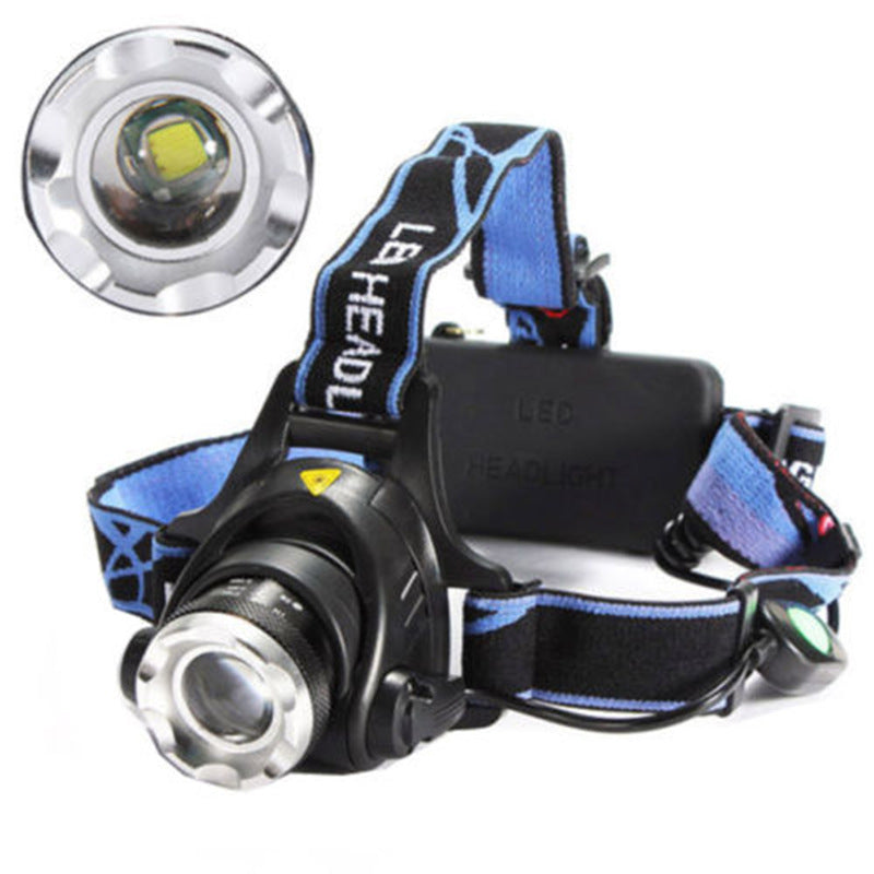 Adjust Telescopic Fishing Strong Light Zoom Headlight Outdoor Fishing Headlight GND Products