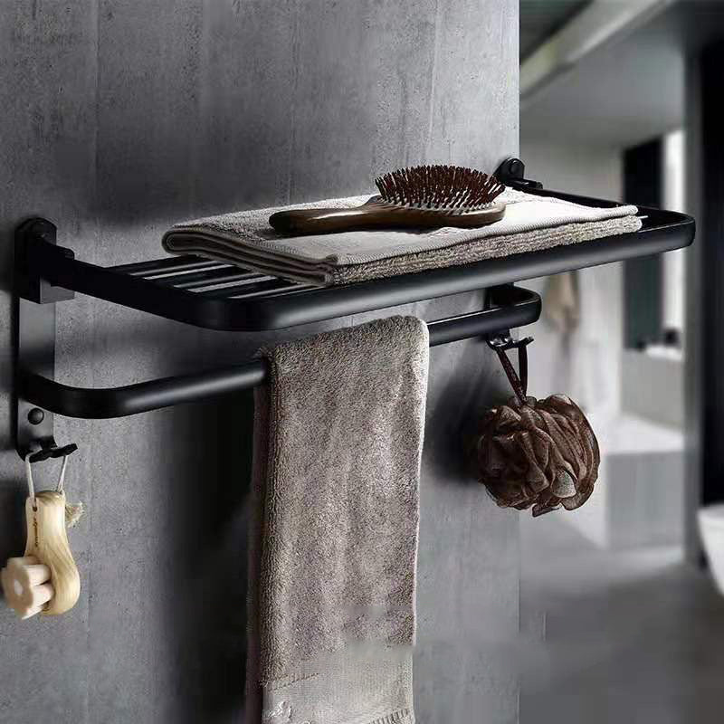 Perforated Space Aluminum Bathroom Folding Shelf Bathroom GND Products