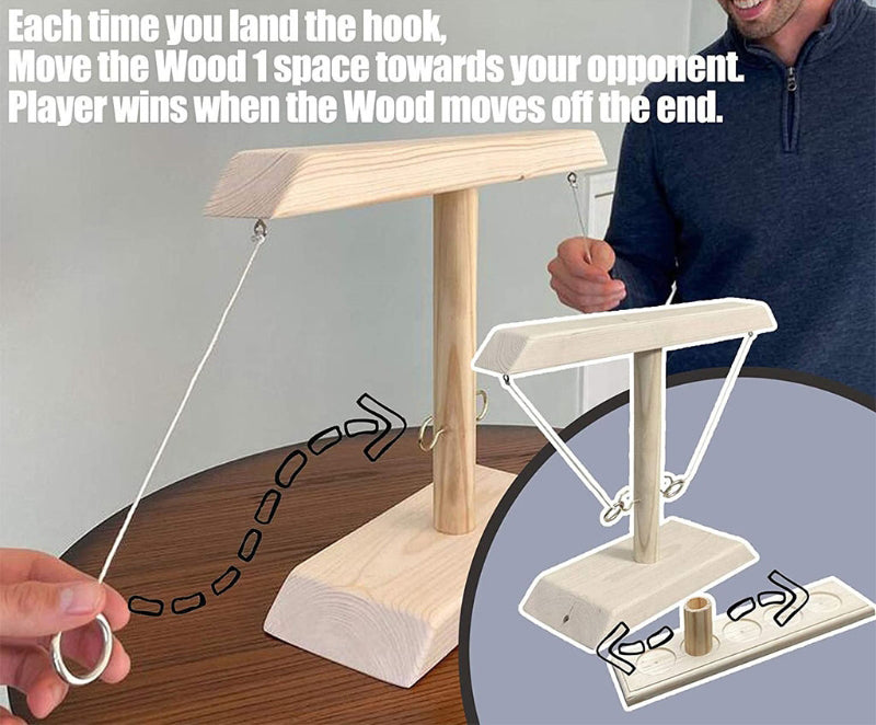 Wooden Ring Toss Drinking Toy Ring Toss Games Ring Toss Games GND Products
