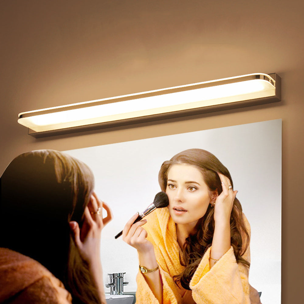 Led Mirror Front Light Bathroom Toilet Water Mist Makeup Light Mirror Light Wall Light Nordic Minimalist Modern Mirror Cabinet Light GND Products