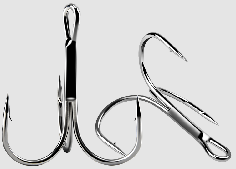 Fishing Hook, Three-Claw Hook, Three Hooks, Large Silver Carp, Bighead Carp, Butterfly Hook, Spear Fish GND Products