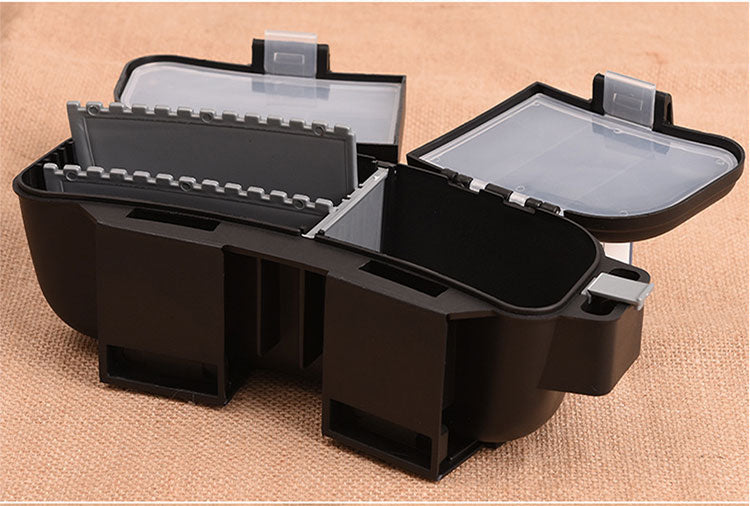 Waist-Mounted Fishing Gear Gadgets Fishing Bait Box Bait Super Hard Plastic Box GND Products