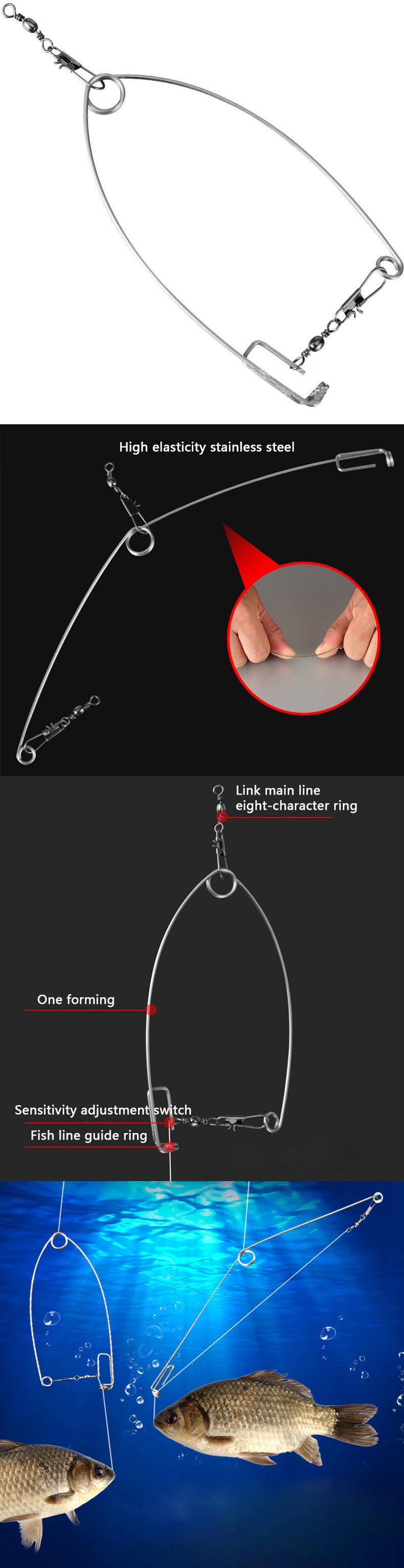 Fishing Artifact, Automatic Fishing Hook, Magic Hook, Tying Fishing Gear GND Products