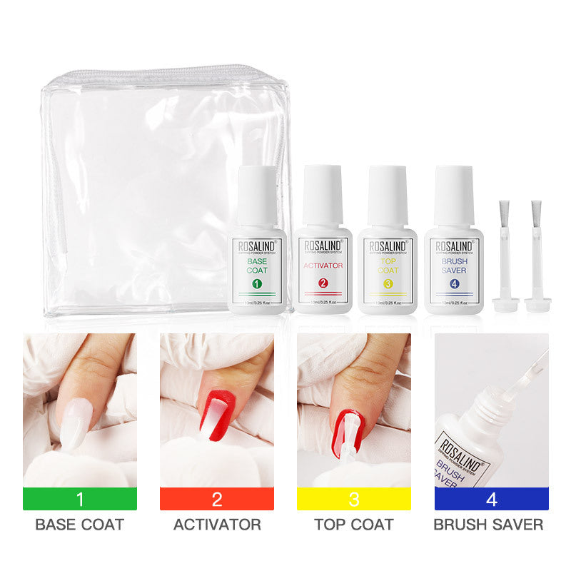Nail Art Infiltration Powder Set, Baking-free Moisturizing Powder, Nail Glitter GND Products