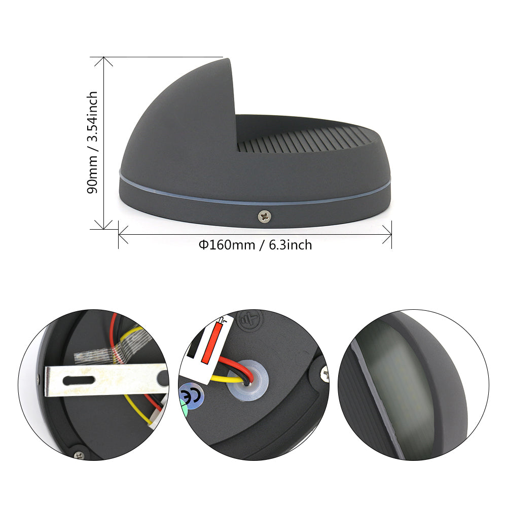 Led Porch Light Outdoor Decoration IP65 Waterproof GND Products