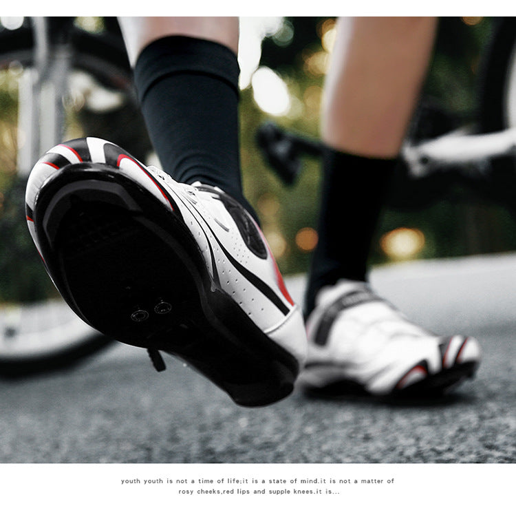 Outdoor Non-lock Cycling Shoes, Rubber Sole Men And Women Couple All-terrain Cycling Shoes Saor Style