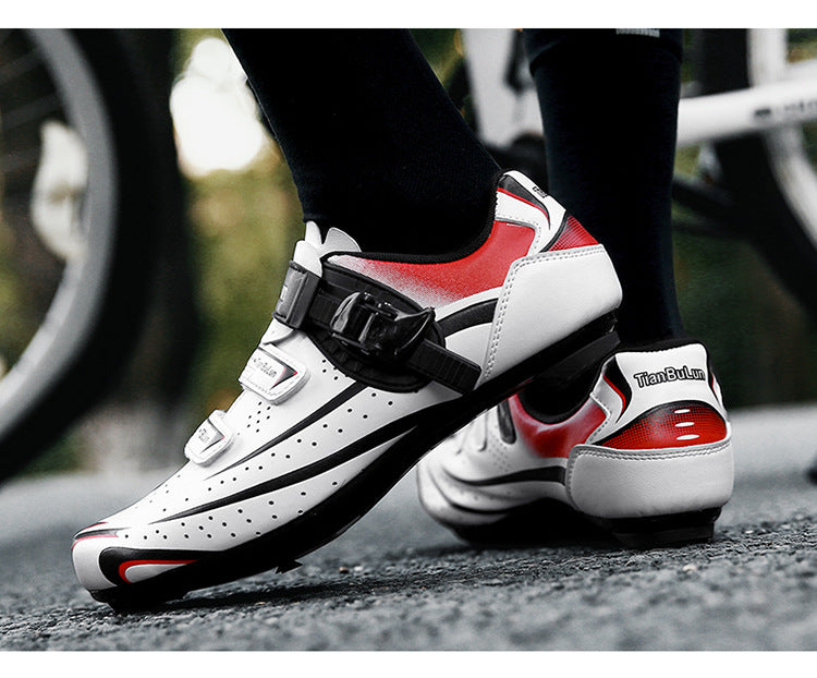 Outdoor Non-lock Cycling Shoes, Rubber Sole Men And Women Couple All-terrain Cycling Shoes Saor Style