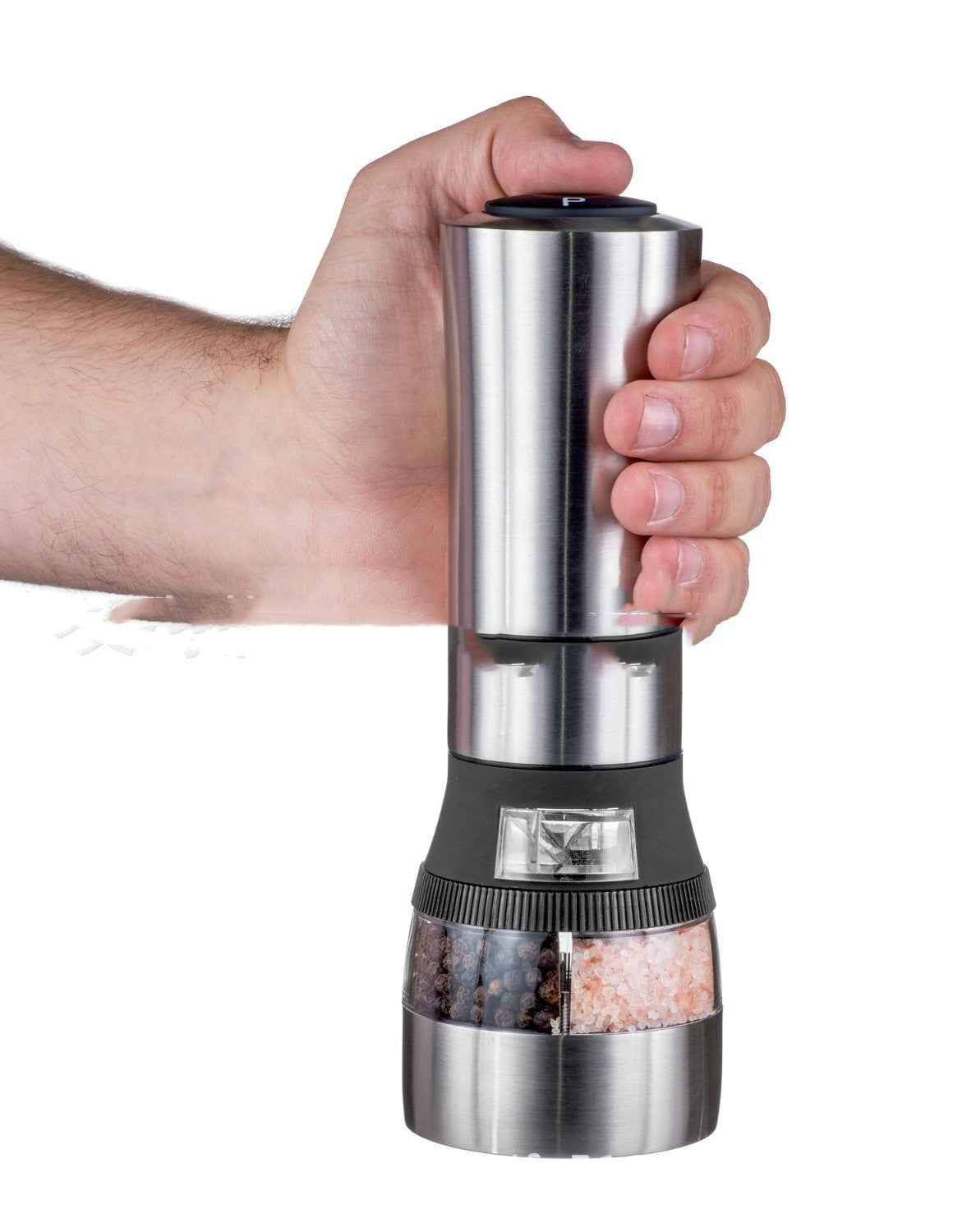 2 In1 Stainless Steel Pepper Grinder Kitchen Tools Portable GND Products